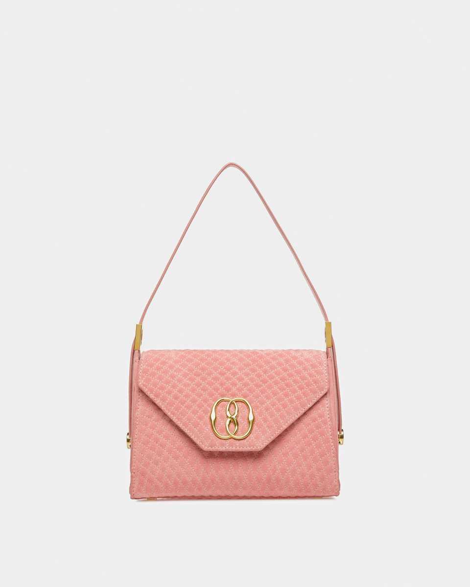 Bally Emblem Top Handväska Dam Rosa | 7853OXTDN