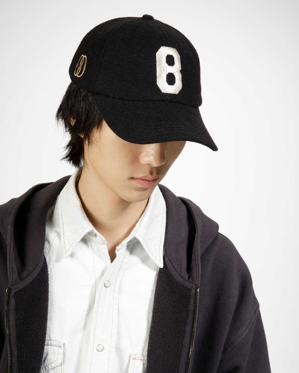 Bally Embroidered Baseball Hatt Herr Svarta | 9814FSMWN