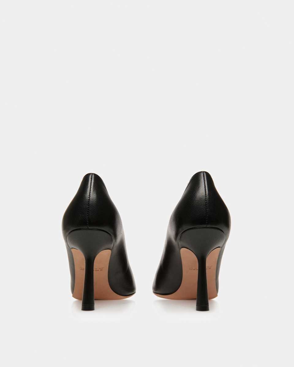 Bally Evanca Läder Pumps Dam Svarta | 9648NOXDC