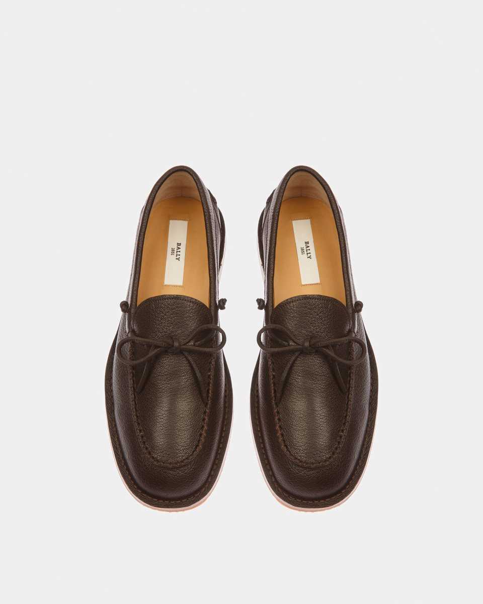 Bally Fogar Läder Loafers Herr Bruna | 1736SFNUZ