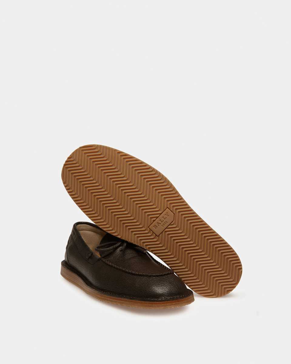 Bally Fogar Läder Loafers Herr Bruna | 1736SFNUZ