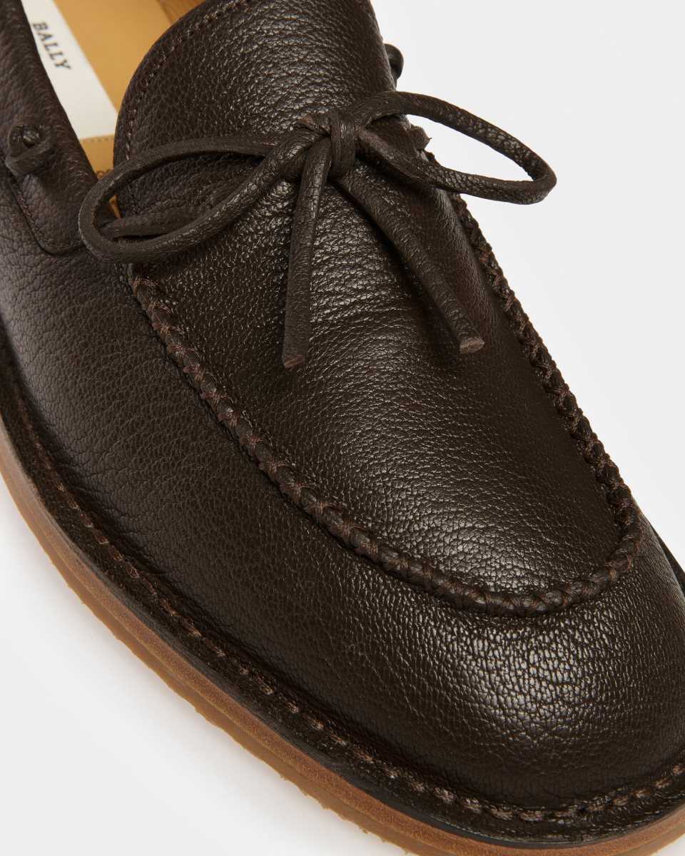 Bally Fogar Läder Loafers Herr Bruna | 1736SFNUZ