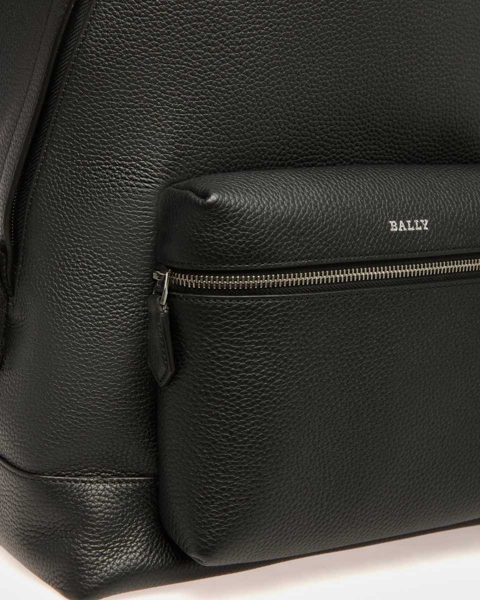 Bally Harper Läder Ryggsäck Herr Svarta | 3128LREVZ