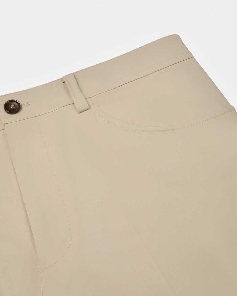 Bally Hetero Flare Trousers Bomull Byxor Herr Beige | 9285FPESO