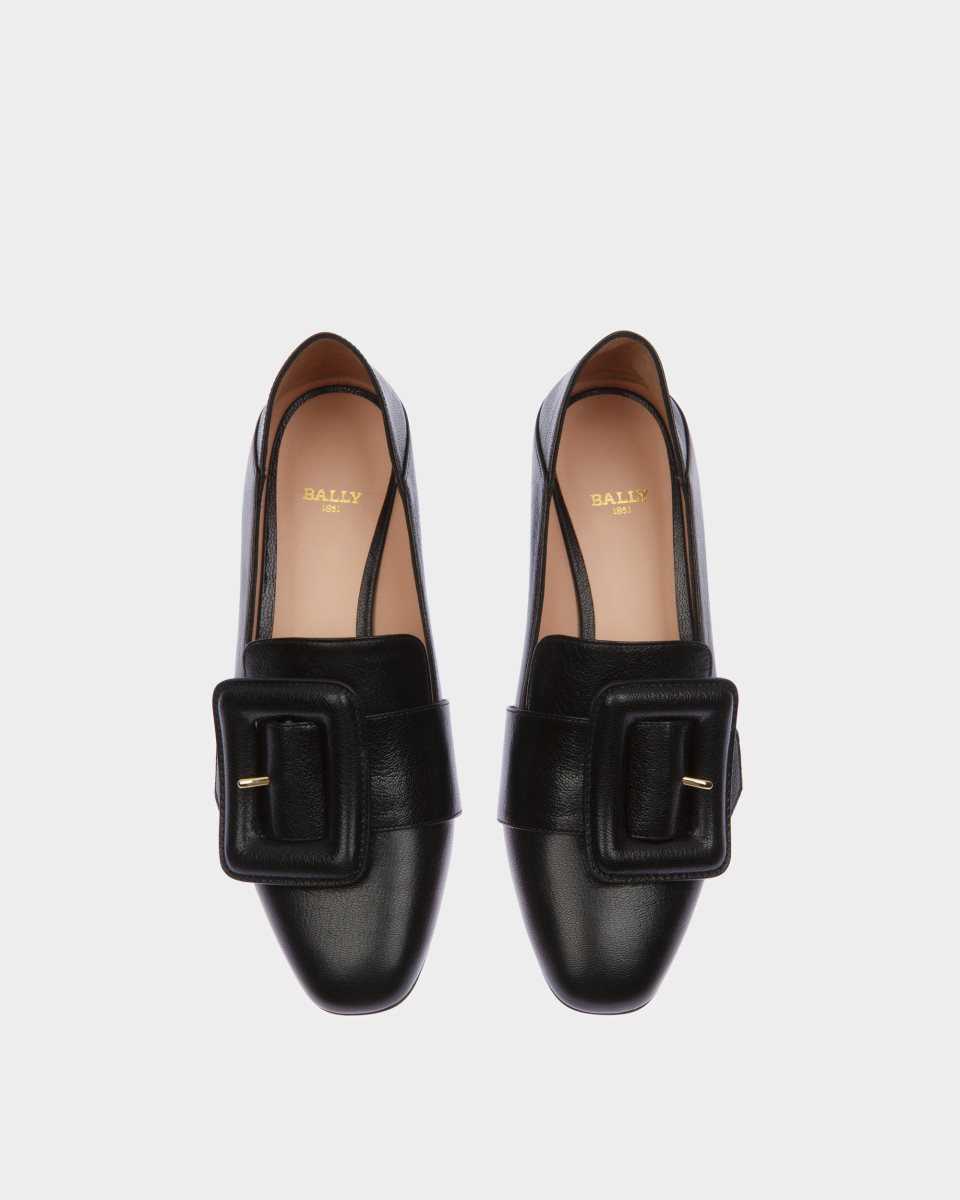 Bally Janelle Läder Pumps Dam Svarta | 0429VTYIO