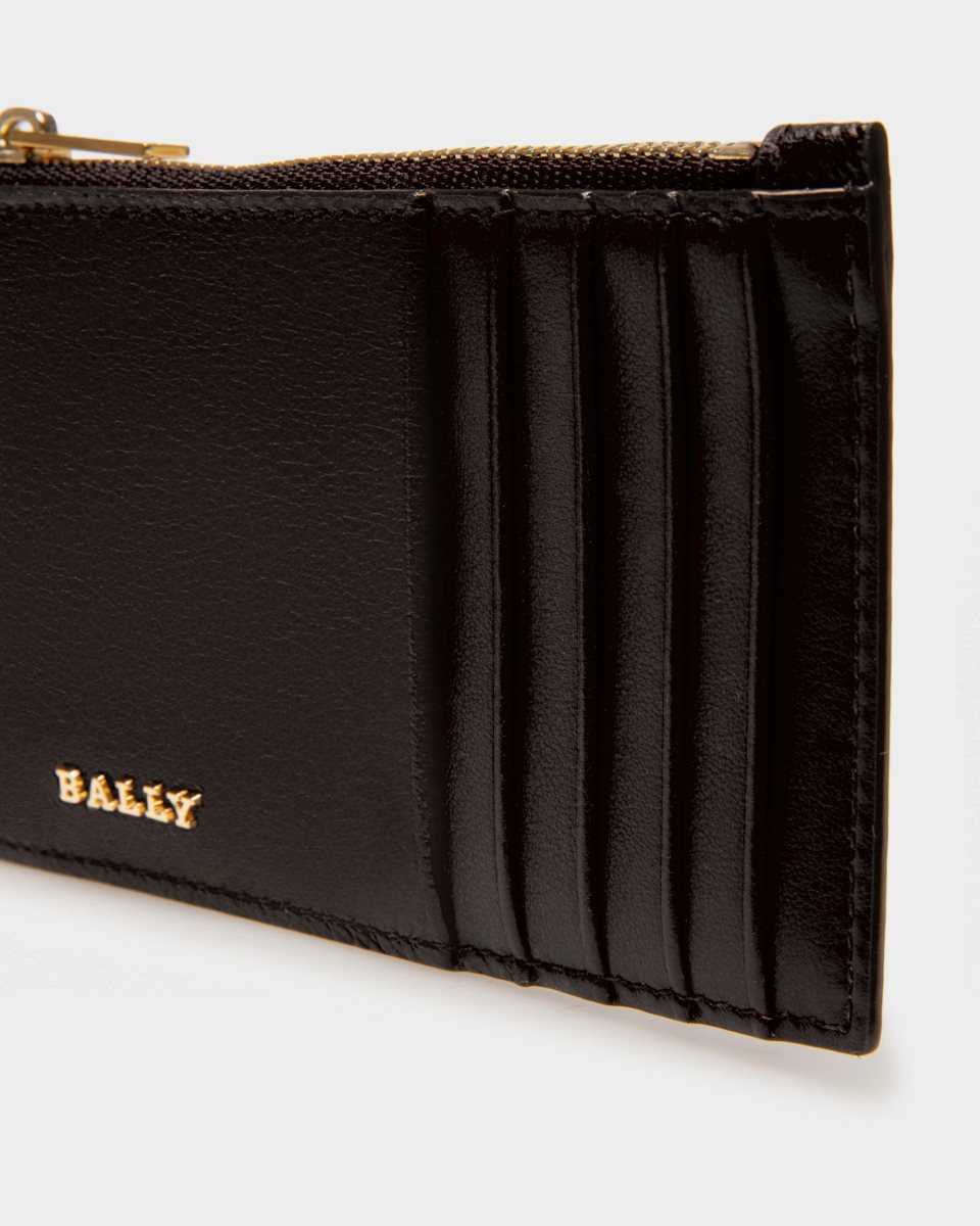 Bally Landy Läder Plånbok Dam Svarta | 2473CLGIQ