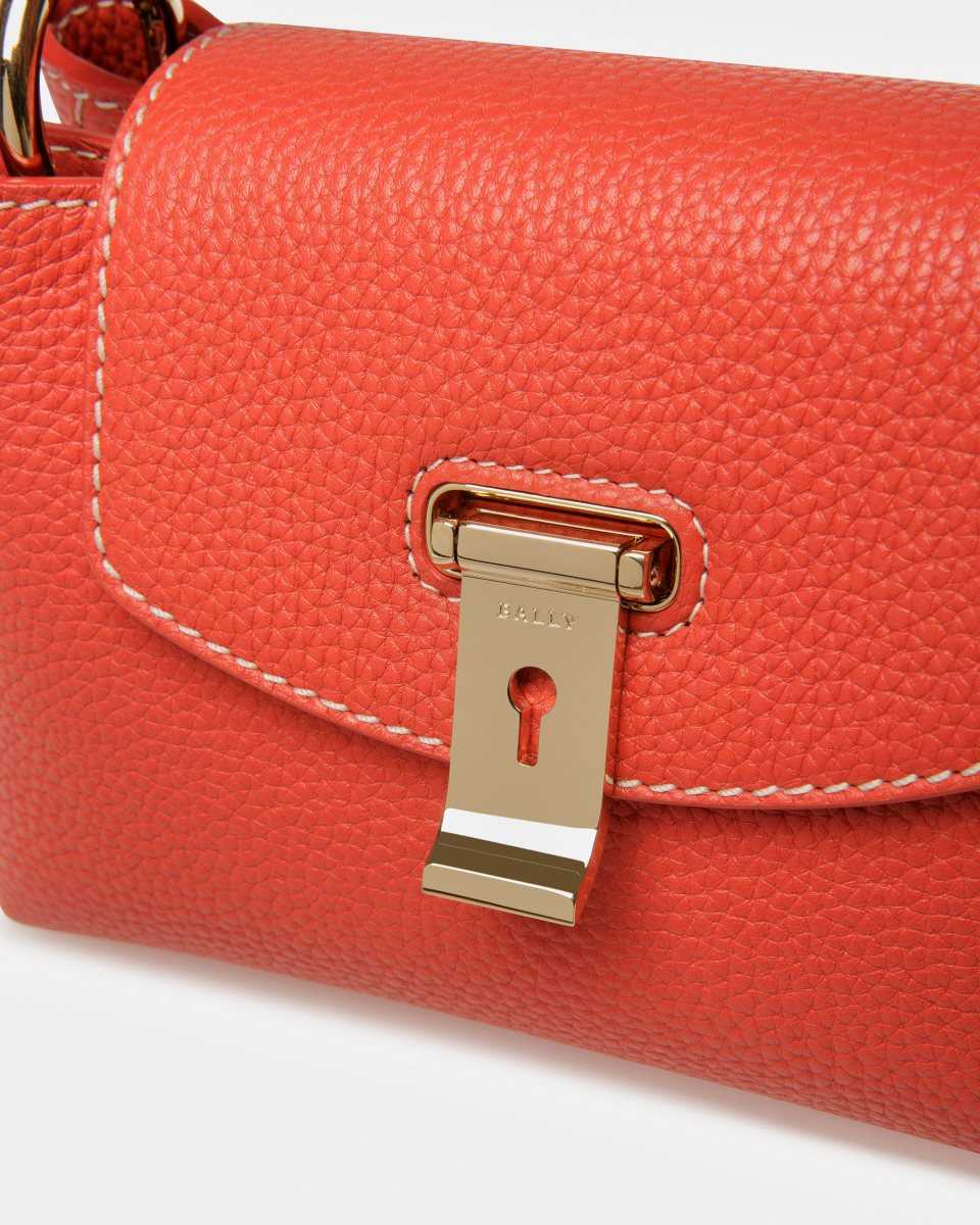 Bally Layka Extra Small Läder Mini Väska Dam Orange | 2187BMIEU