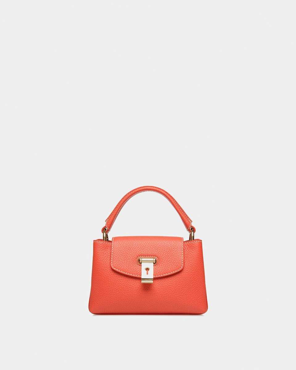 Bally Layka Extra Small Läder Mini Väska Dam Orange | 2187BMIEU