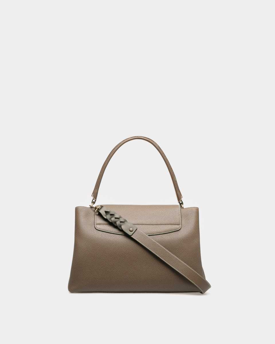 Bally Layka Läder Handväska Dam Beige | 9764NTBID