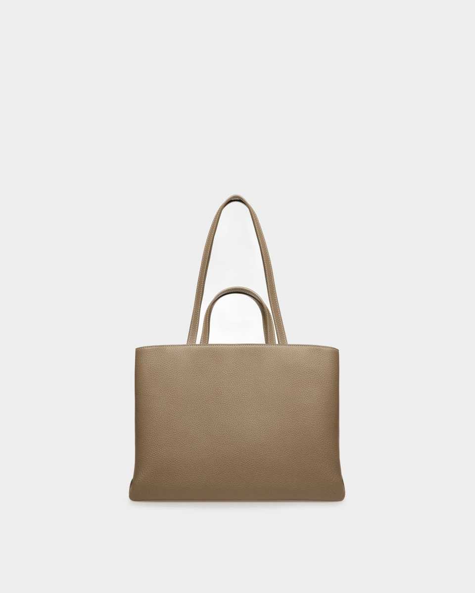 Bally Lya Läder Toteväska Dam Beige | 4357RVOXH