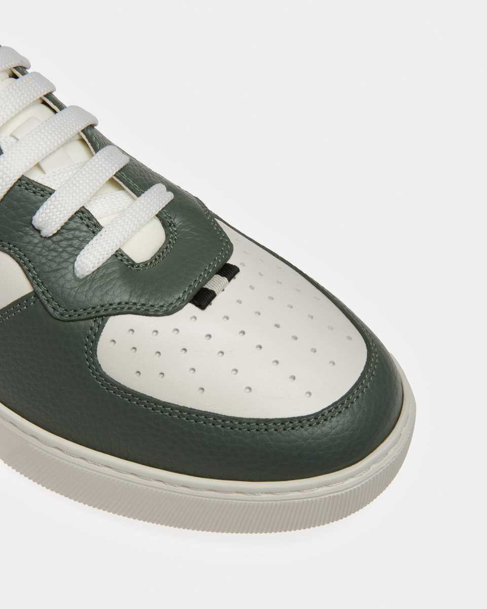 Bally Mark Läder And Fabric Sneakers Herr Olika Färger | 1730XCVFW