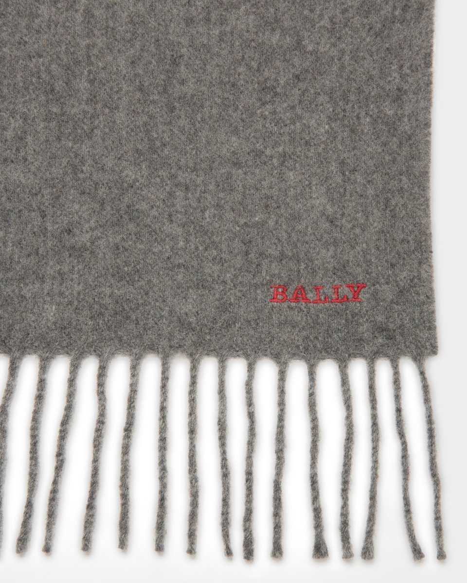 Bally Merino Ull And Cashmere Halsduk Herr Grå | 3274TUCLF