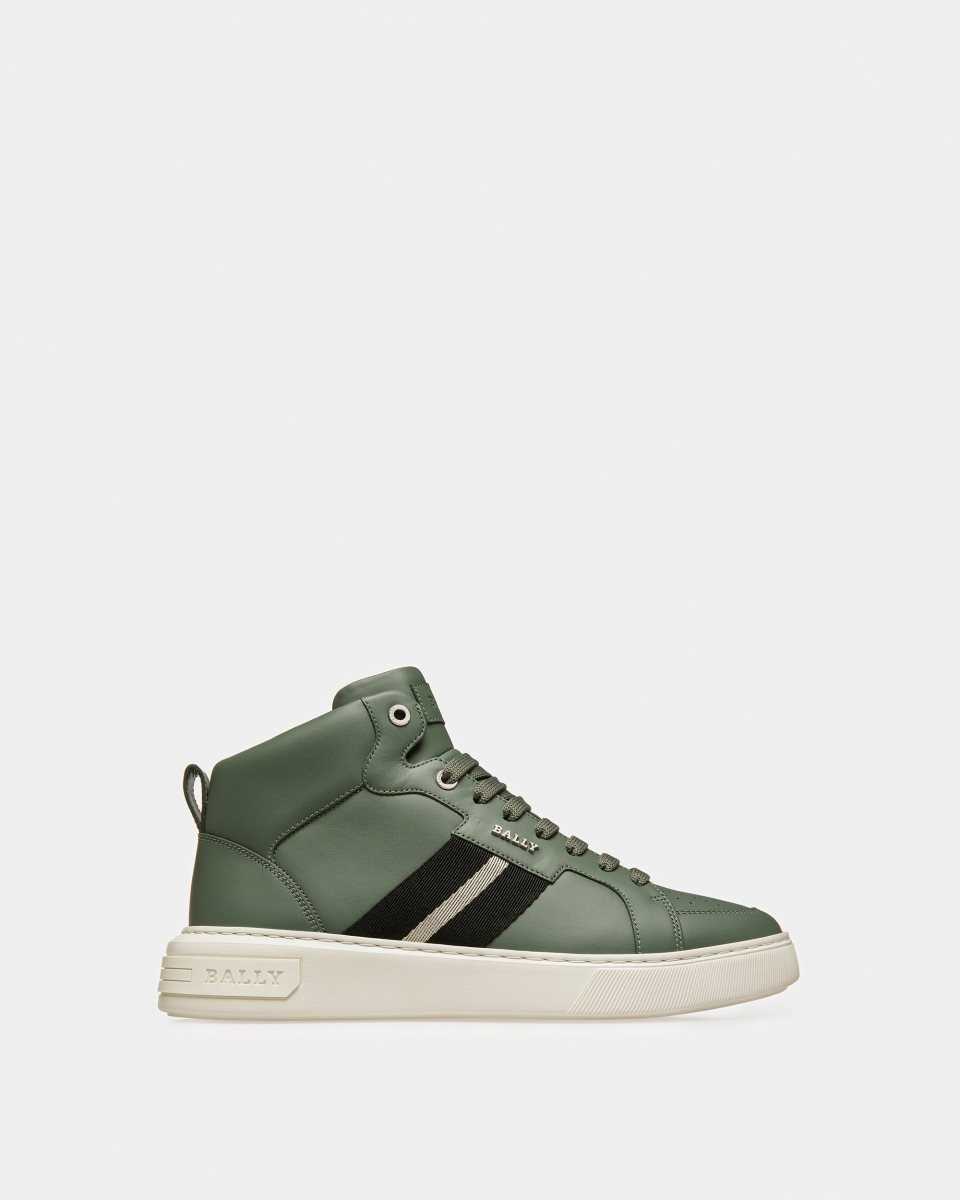 Bally Myles Läder Sneakers Herr Svarta | 1375TFYPN