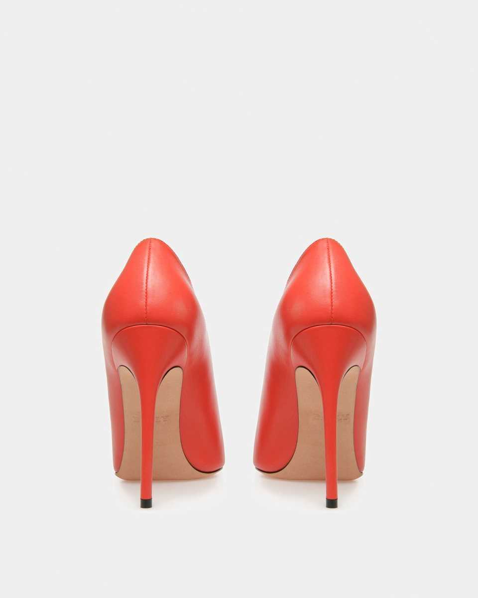 Bally Ninfa Läder Pumps Dam Orange | 0298LXAVO