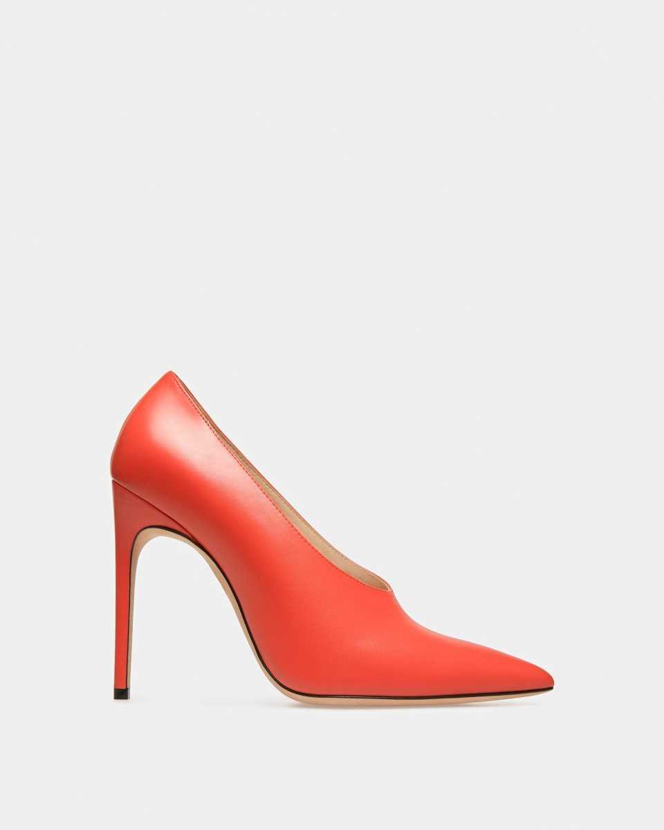 Bally Ninfa Läder Pumps Dam Orange | 0298LXAVO