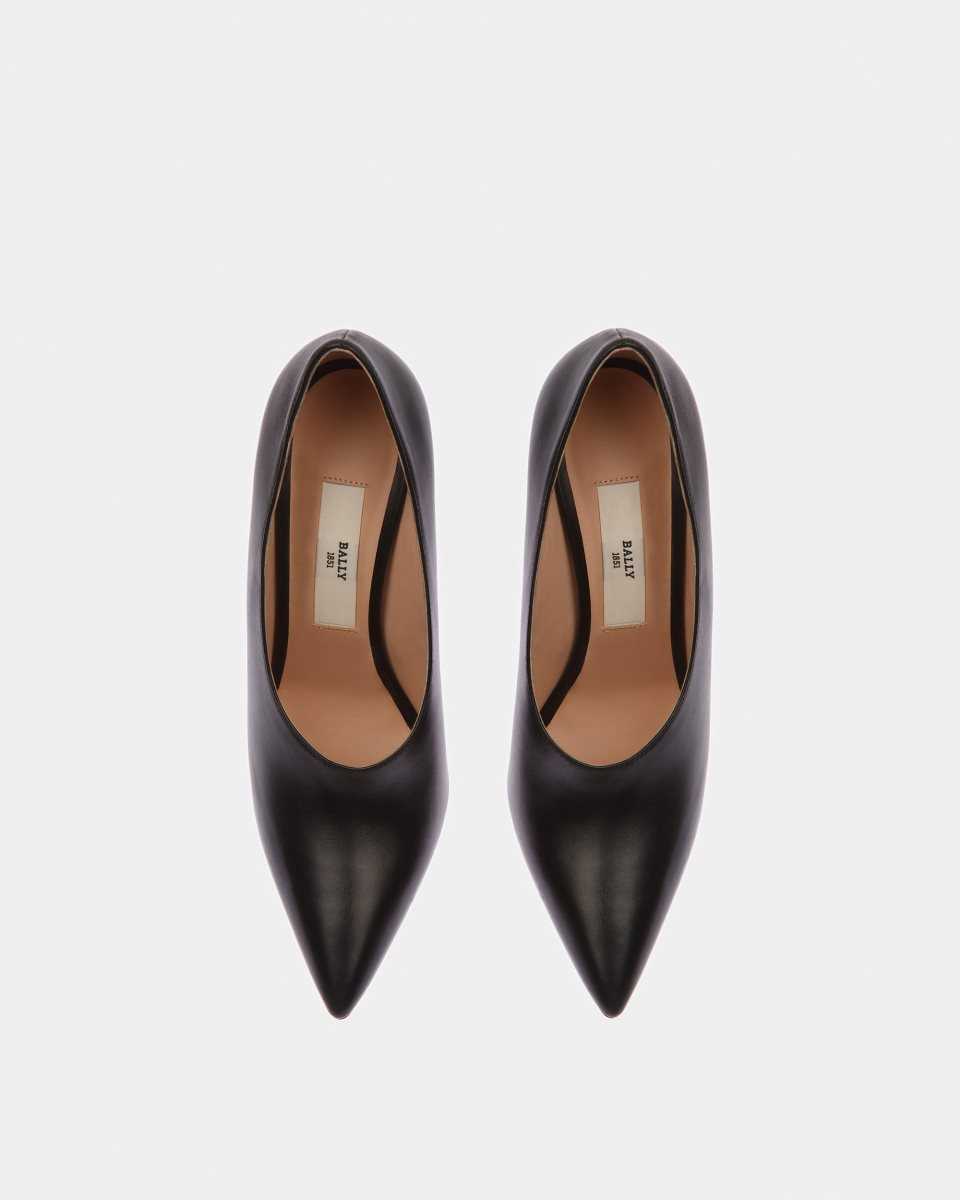 Bally Ninfa Läder Pumps Dam Svarta | 0178CXIYF