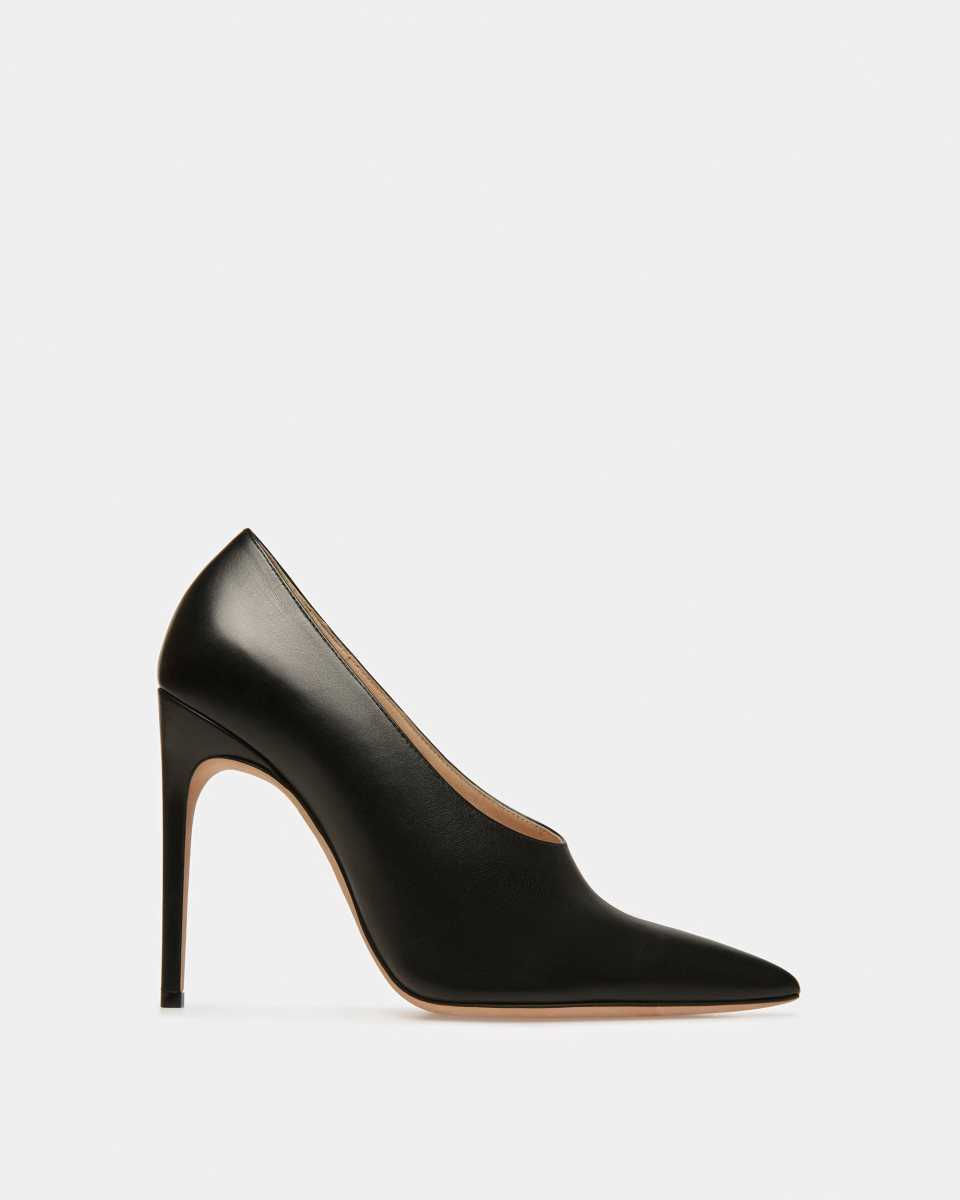 Bally Ninfa Läder Pumps Dam Svarta | 0178CXIYF