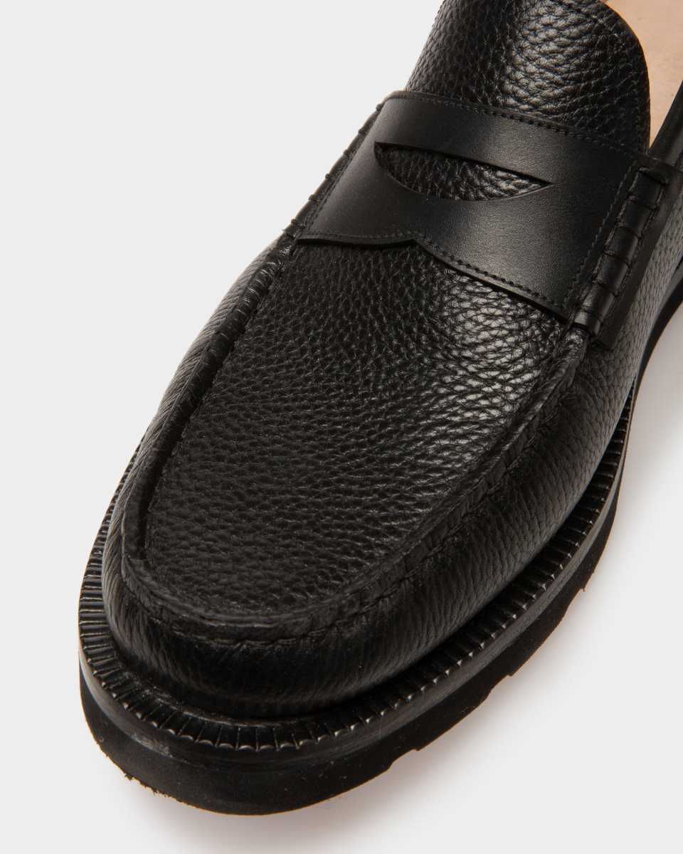 Bally Noah Läder Loafers Herr Svarta | 1783WQCIZ