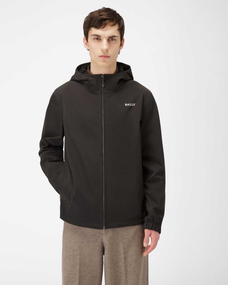 Bally Nylon Outerwear Jacka Herr Svarta | 1640DNWMU