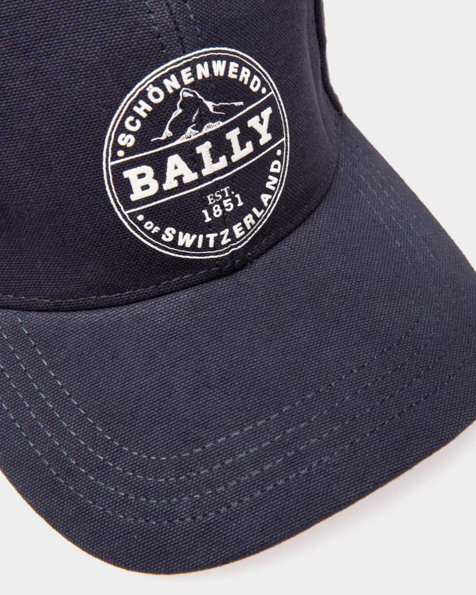 Bally Organic Bomull Baseball Hatt Herr Blå | 2761VURKZ