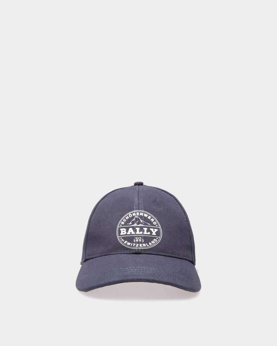 Bally Organic Bomull Baseball Hatt Herr Blå | 2761VURKZ