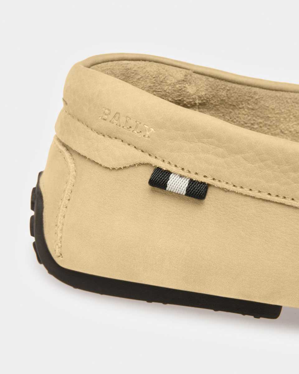 Bally Pier Läder Mockasiner Herr Beige | 6409ISOGX