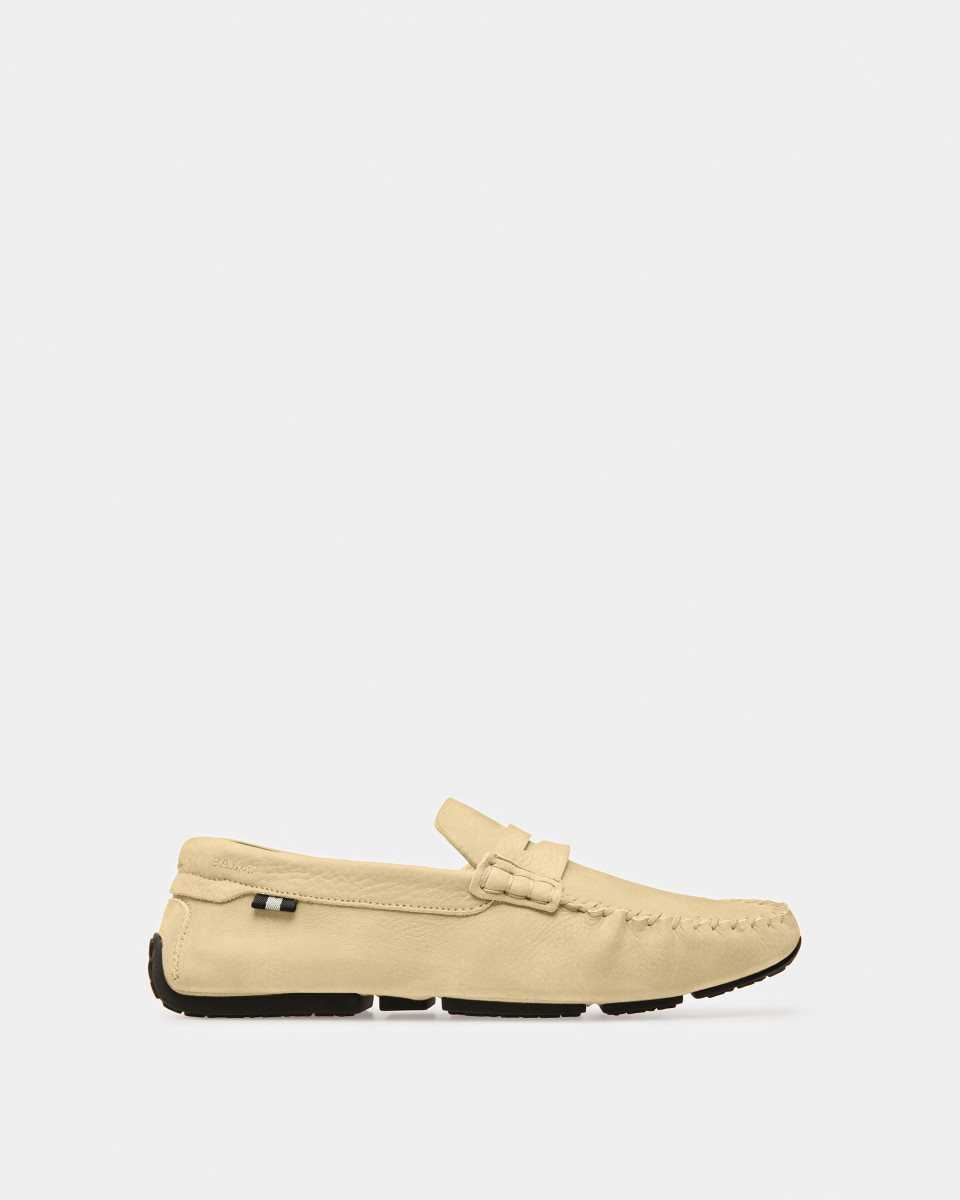 Bally Pier Läder Mockasiner Herr Beige | 6409ISOGX