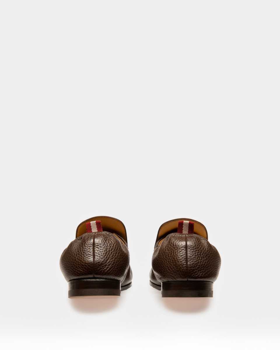 Bally Planker Läder Loafers Herr Bruna | 2574PWBYF