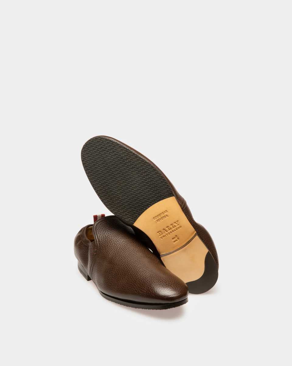 Bally Planker Läder Loafers Herr Bruna | 2574PWBYF