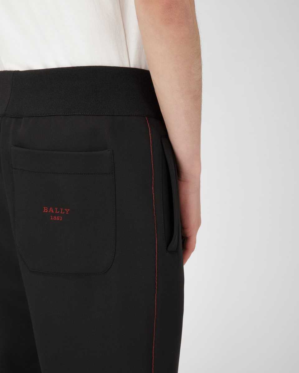 Bally Polyester Mix Sweatpants Träningsoverall Herr Svarta | 2730FBVWJ