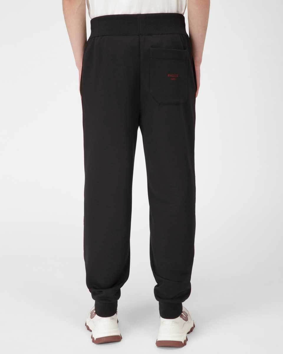 Bally Polyester Mix Sweatpants Träningsoverall Herr Svarta | 2730FBVWJ