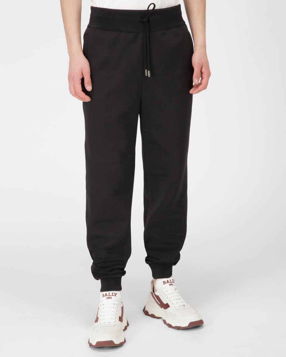 Bally Polyester Mix Sweatpants Träningsoverall Herr Svarta | 2730FBVWJ