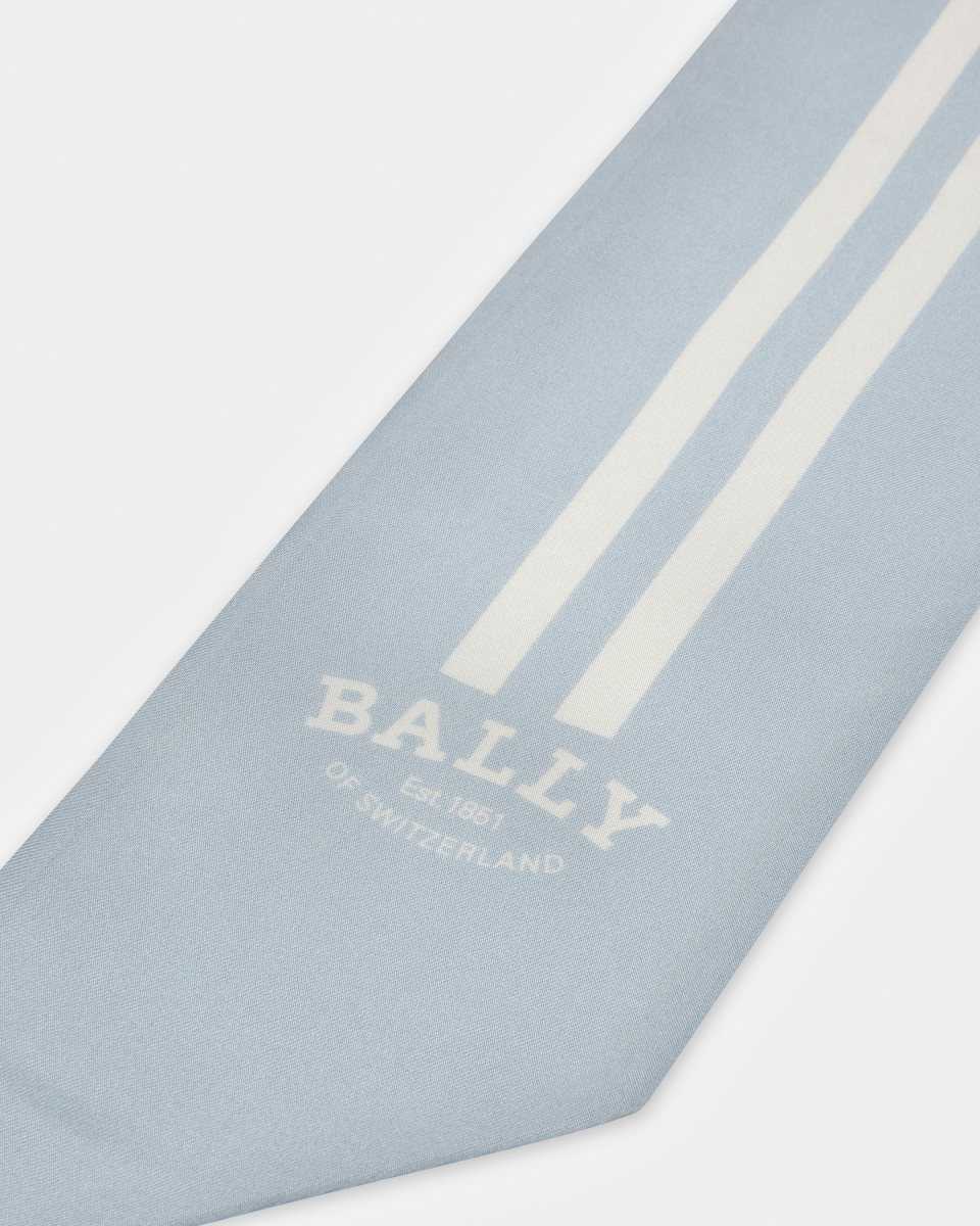 Bally Printed Bandeau Halsduk Dam Blå | 3721IXANB