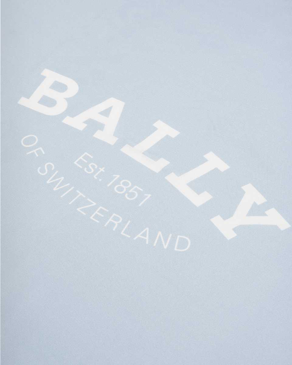 Bally Printed Carre Halsduk Dam Blå | 7210XUFOV