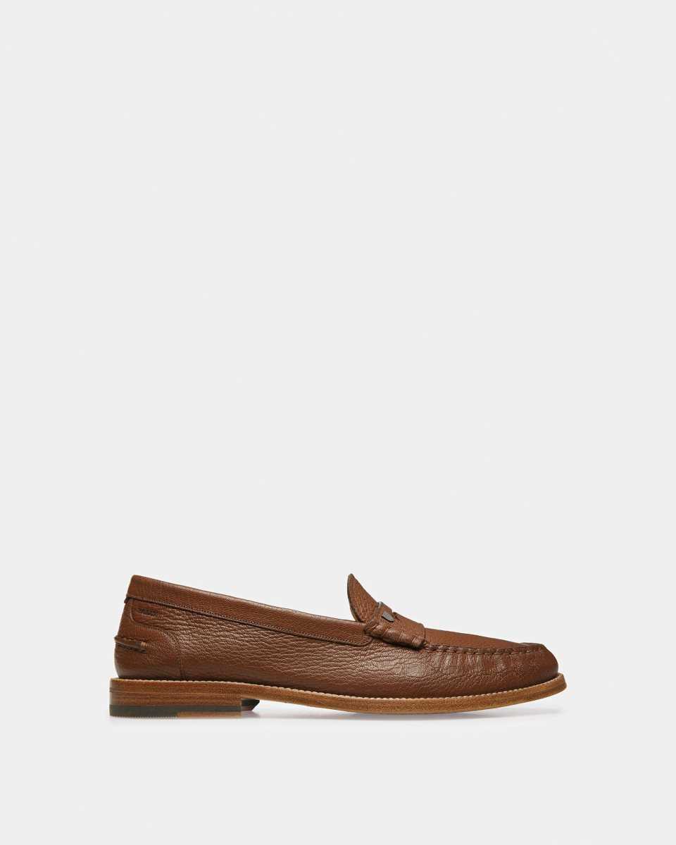 Bally Resel Läder Moccasins Loafers Herr Svarta | 4568NTXUP