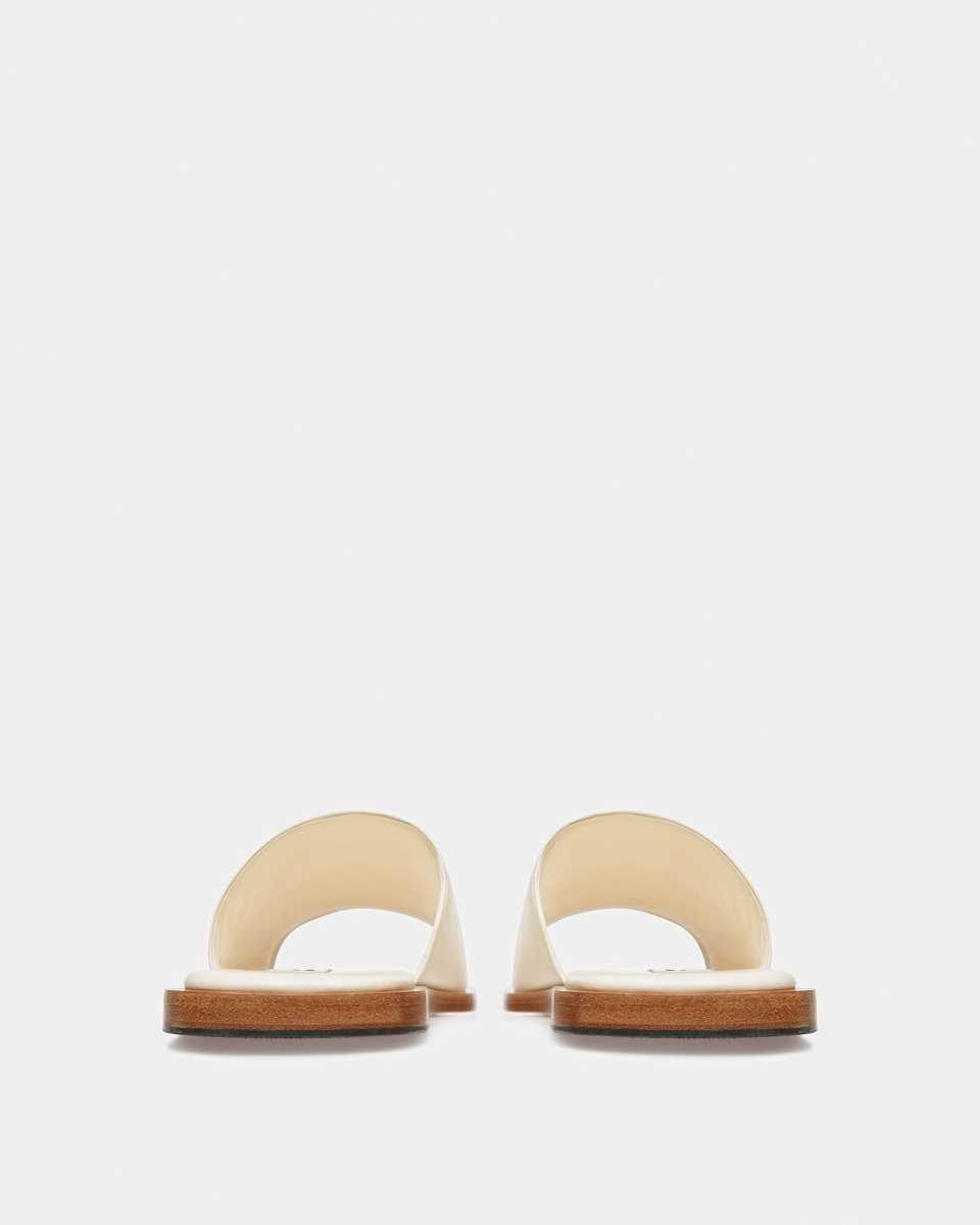 Bally Sabian Läder Sandals Badtofflor Herr Svarta | 9805ZHJSG