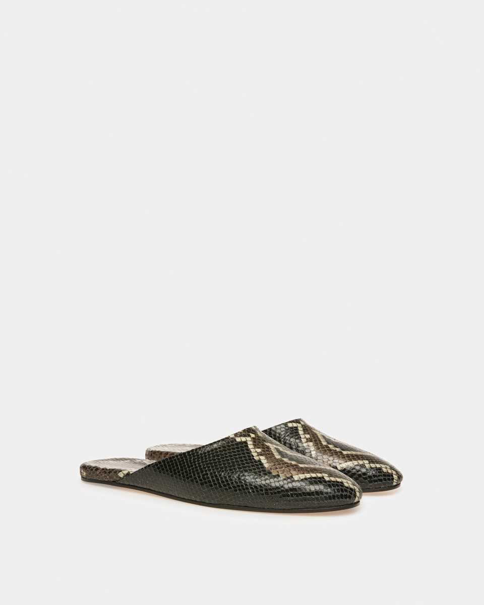 Bally San Fernando Slippers Badtofflor Herr Svarta | 0157EIFZW