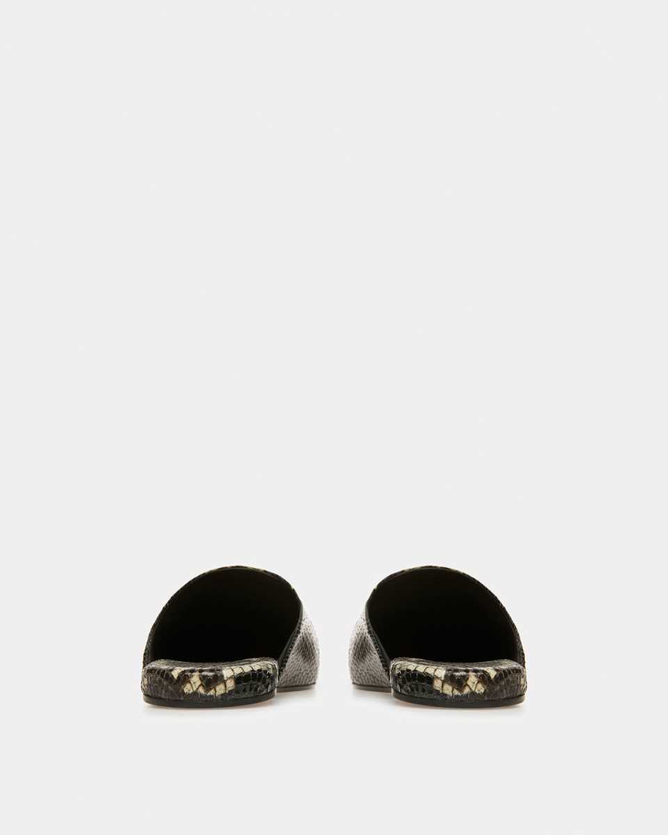 Bally San Fernando Slippers Badtofflor Herr Svarta | 0157EIFZW