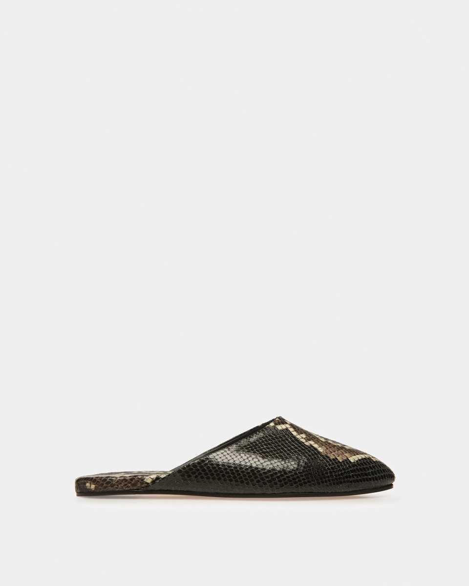 Bally San Fernando Slippers Badtofflor Herr Svarta | 0157EIFZW