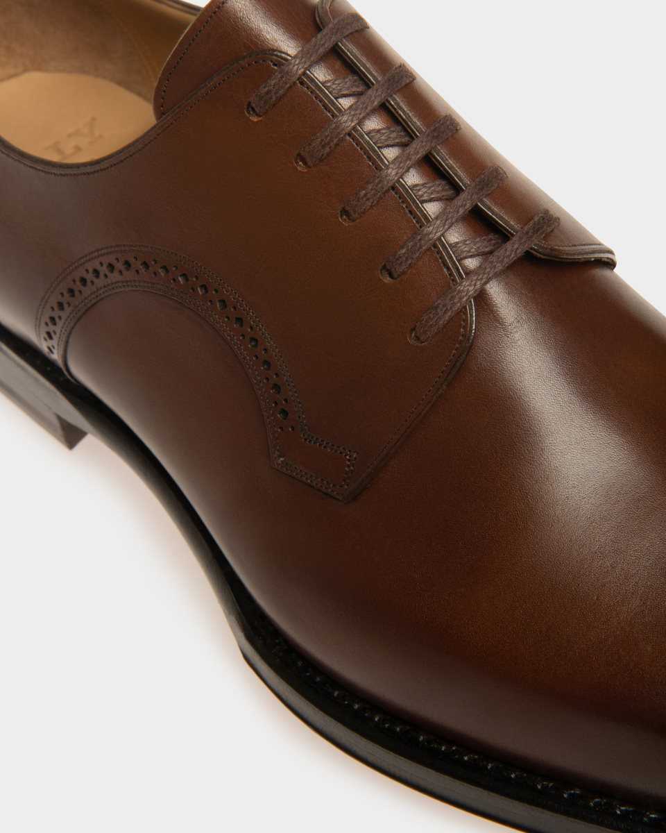 Bally Scamardo Läder Derby Snörskor Herr Bruna | 3490PXBCE