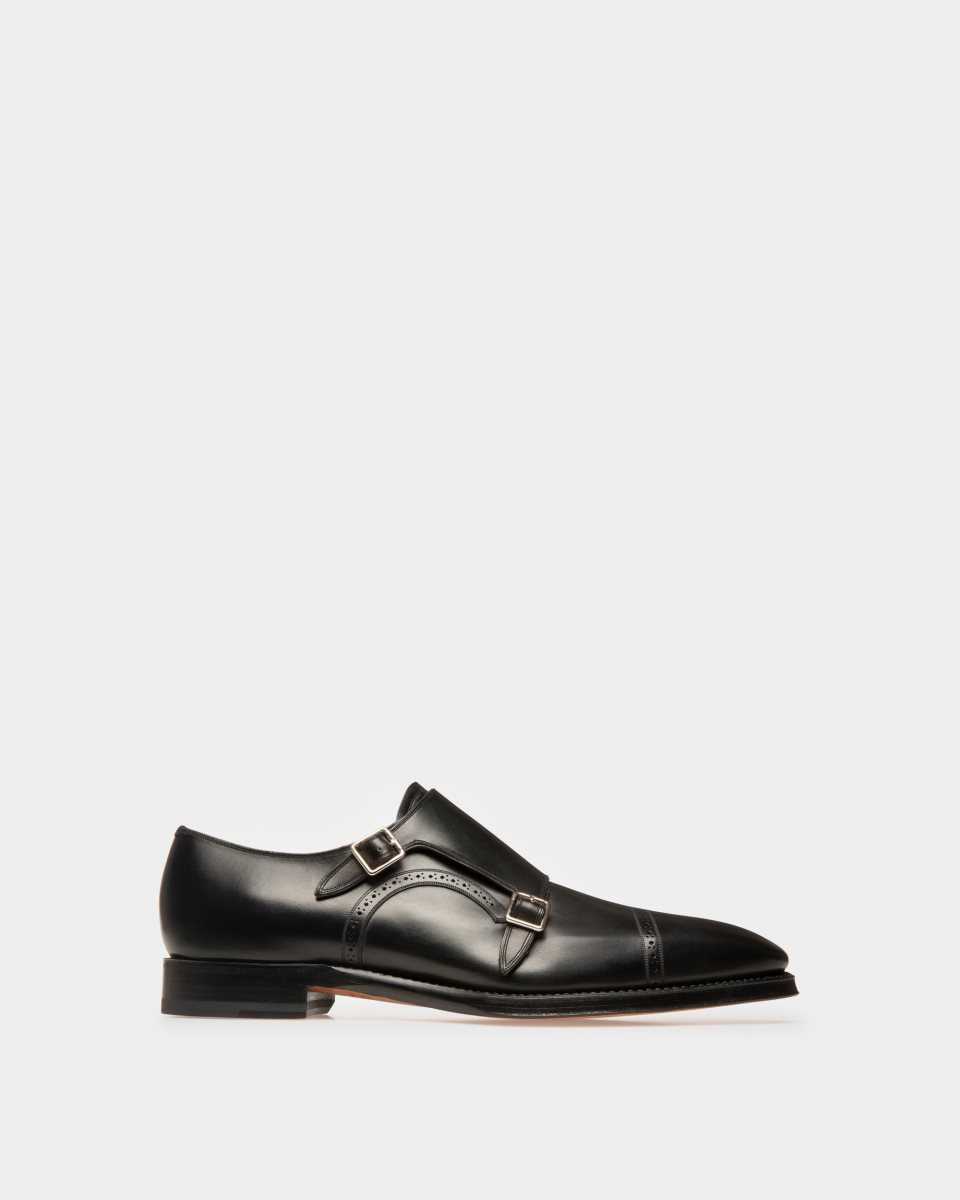 Bally Scanio Läder Oxford Snörskor Herr Svarta | 4781SWRBN