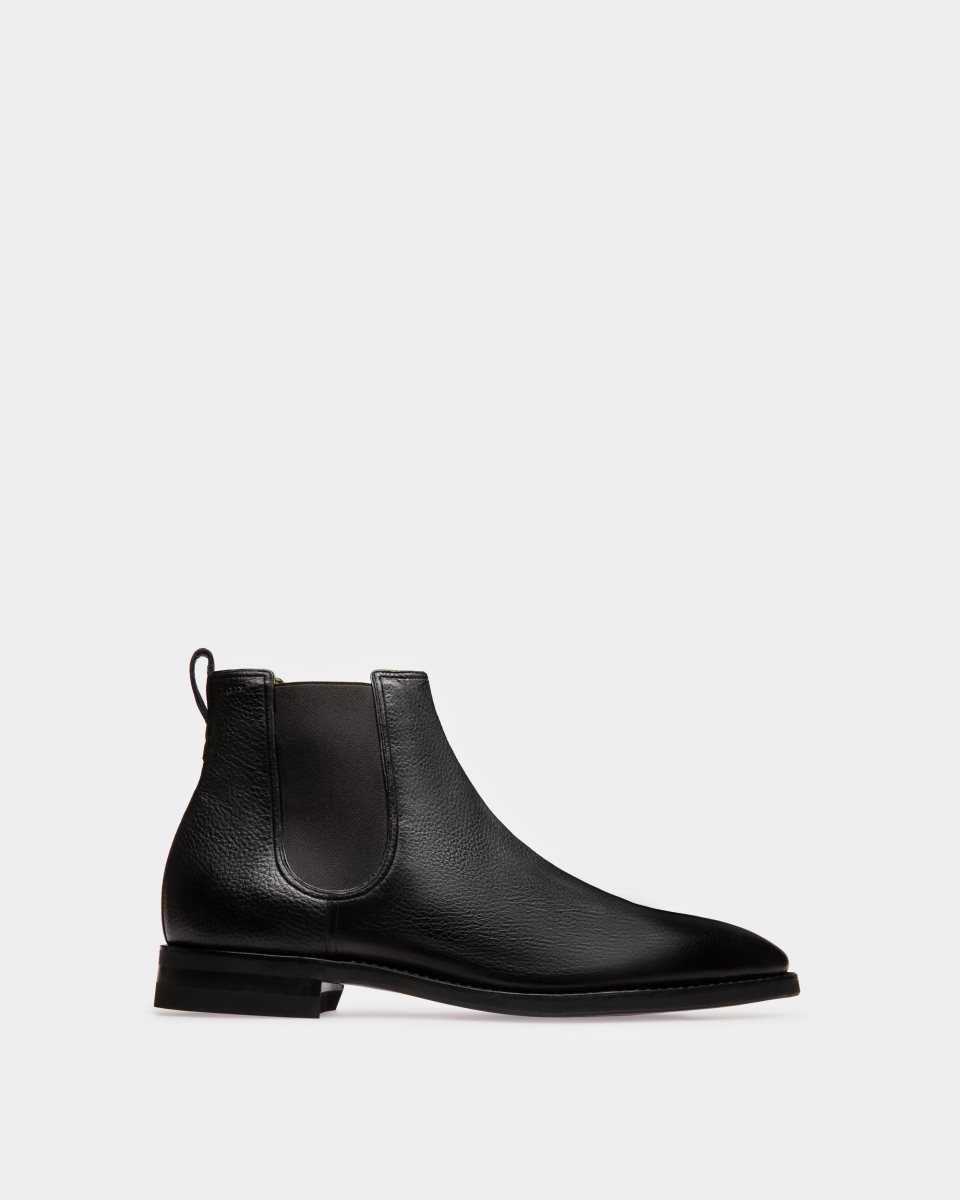 Bally Scardino Läder Monk-Straps Snörskor Herr Svarta | 1702YAFWX