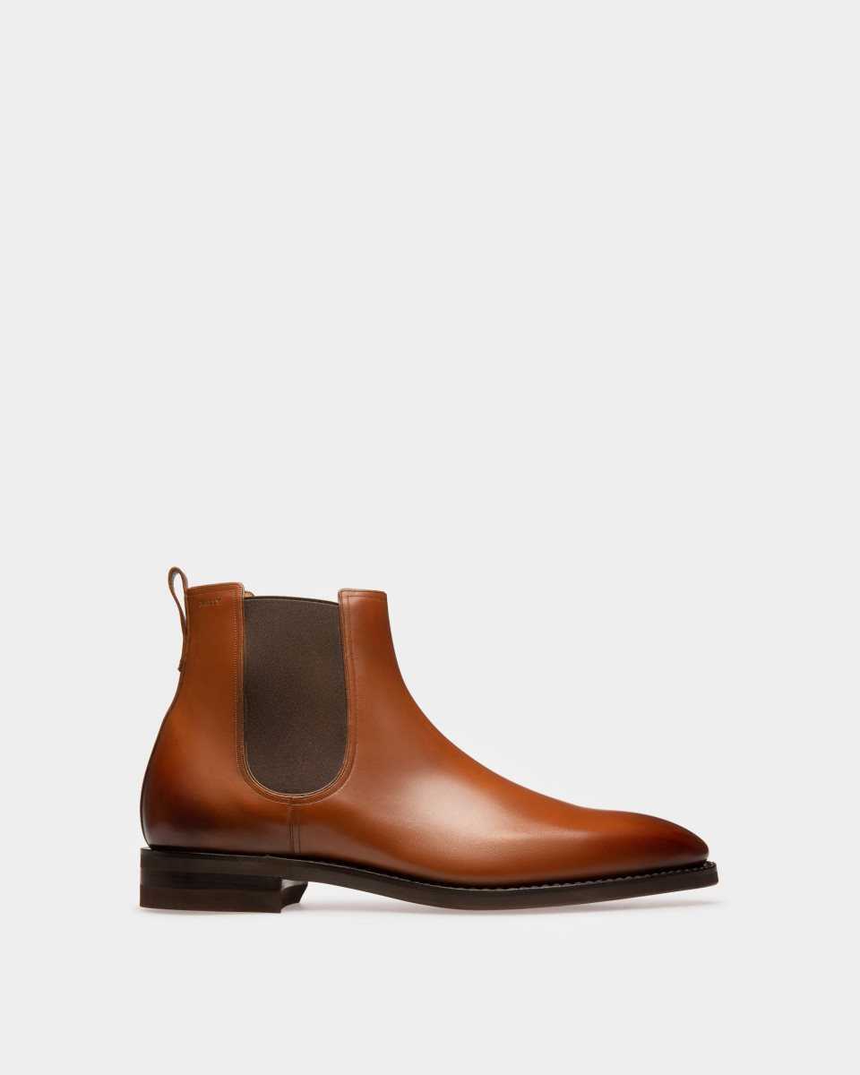 Bally Scardino Läder Monk-Straps Snörskor Herr Bruna | 4561YIVQR