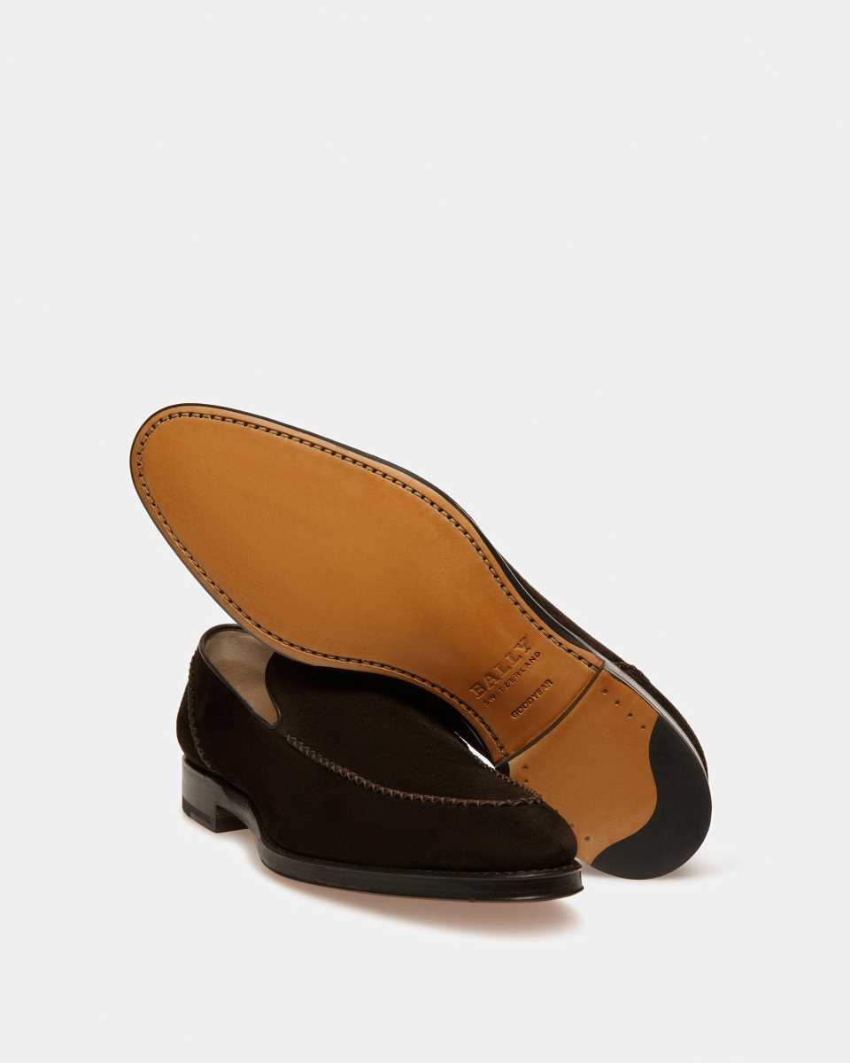 Bally Schon Läder Loafers Herr Bruna | 7304HVORW