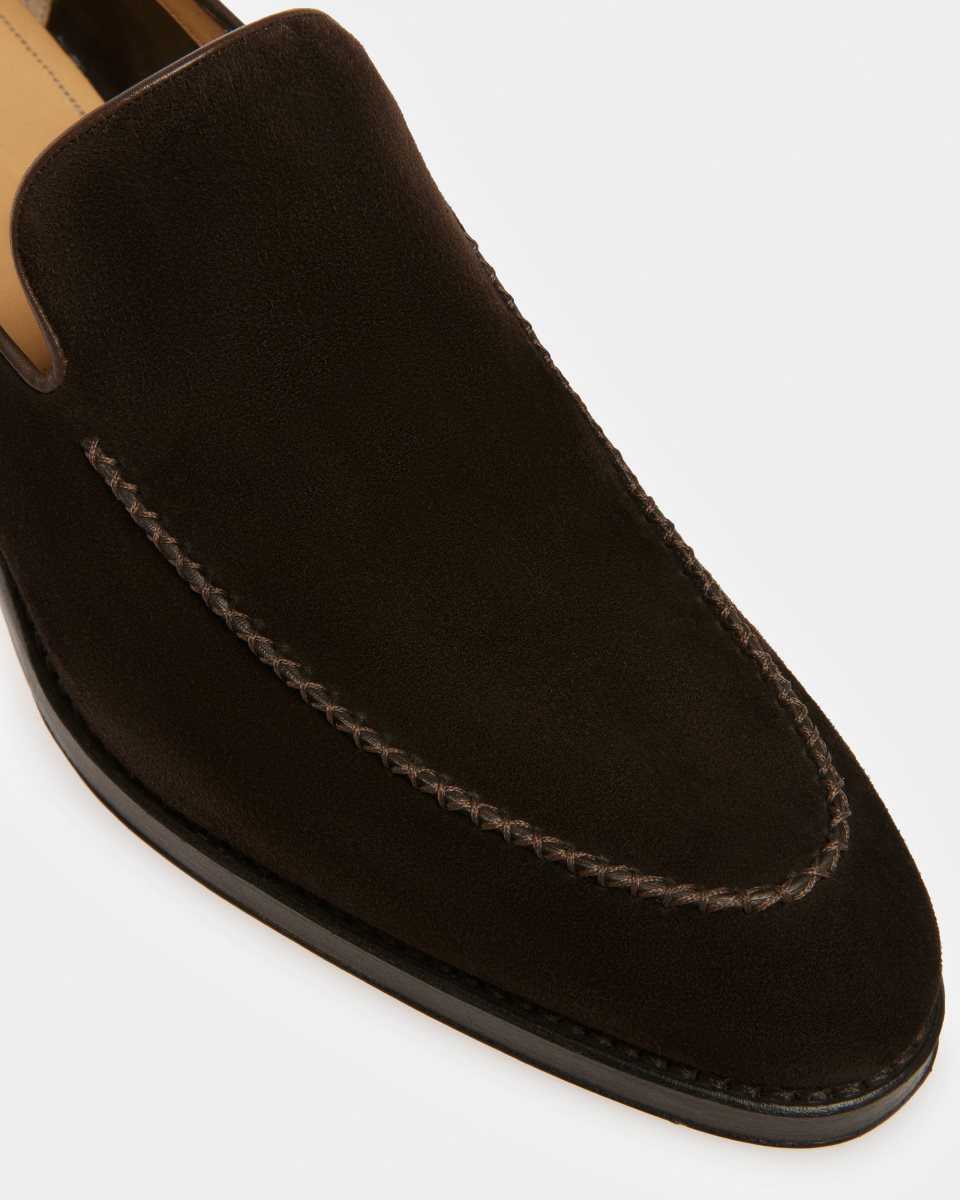 Bally Schon Läder Loafers Herr Bruna | 7304HVORW