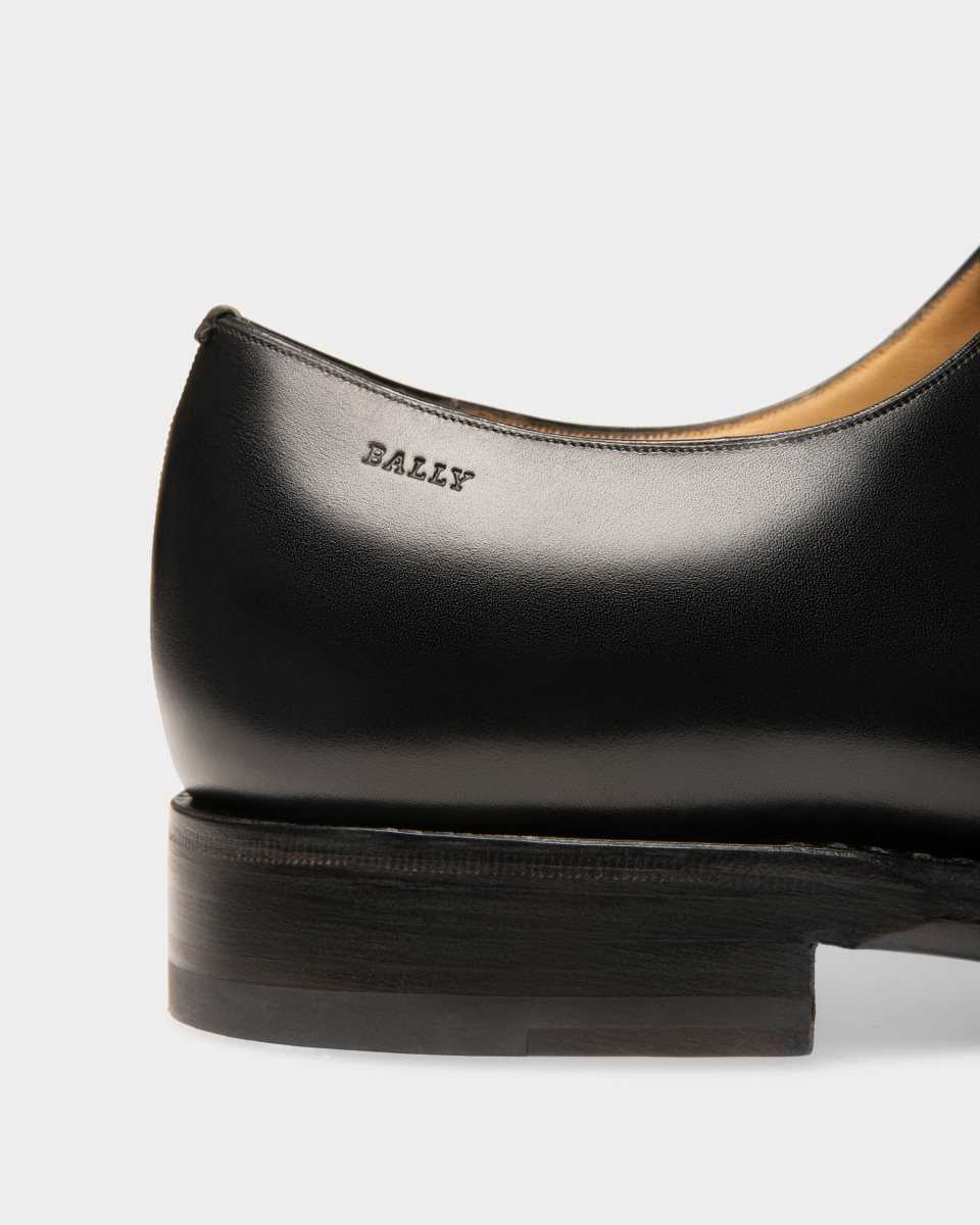 Bally Scolder Plain Calf Läder Snörskor Herr Svarta | 6075MCISW