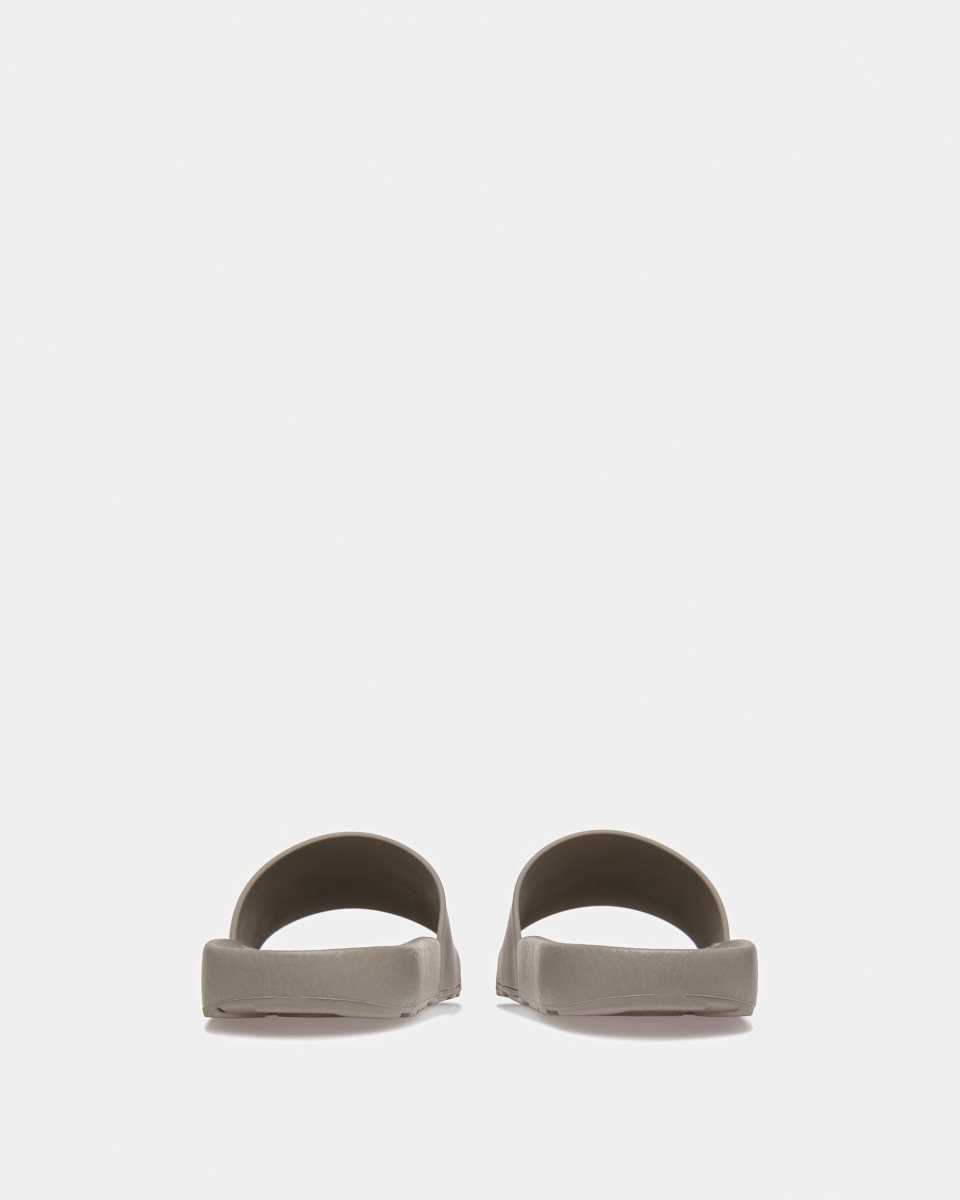 Bally Scotty Rubber Sandals Badtofflor Herr Grå | 0719IZBUQ