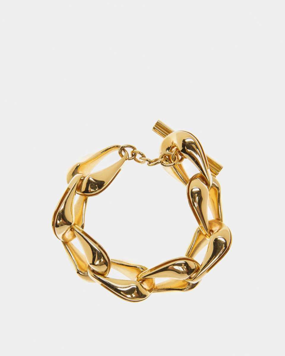 Bally Sculptural-Effect Cuff Armband Dam Svarta | 4726DYWTH