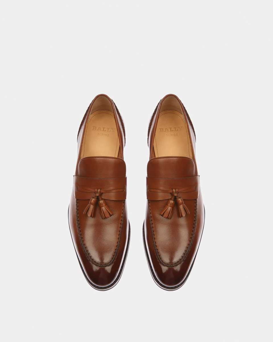 Bally Skenny Läder Loafers Herr Bruna | 6190DSWZU