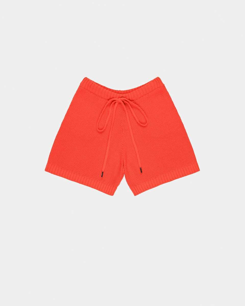 Bally Stickad Bomull Shorts Byxor Dam Vita | 3058DZANS